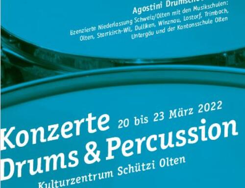 Drums & Percussion Konzerte in der Schützi in Olten